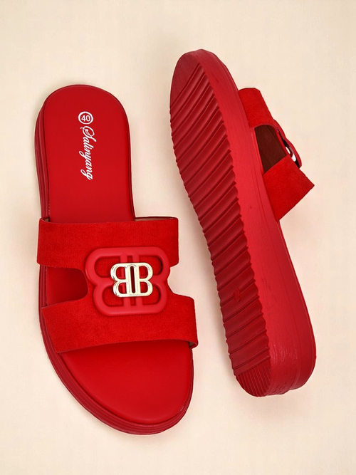 Royalfashion Жіночі шльопанці на плоскій підошві ChicStep