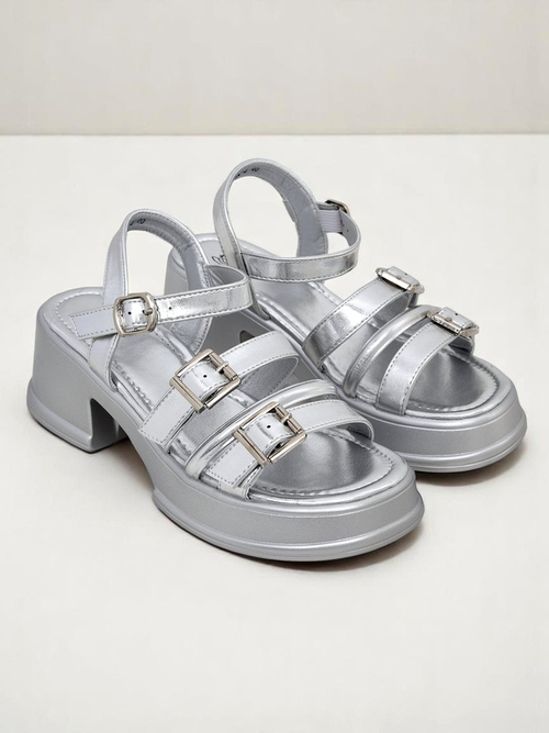 Royalfashion Жіночі босоніжки на низьких підборах Otteze