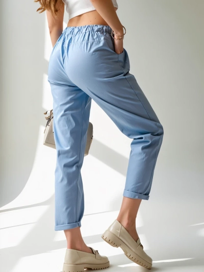 Royalfashion Einfache Stoffhosen für Frauen