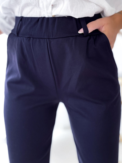 Royalfashion Marineblaue Damen-Teggings