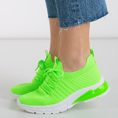 Neongrüne Damen-Sportschuhe Brighton - Footwear 1