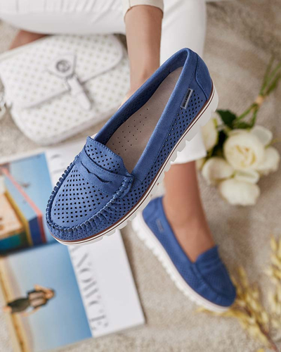 Royalfashion Openwork Damen Mokassins Leteller