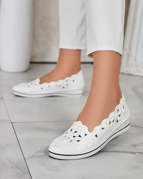 Royalfashion Жіночі напівчеревики на низьких підборах Dellio