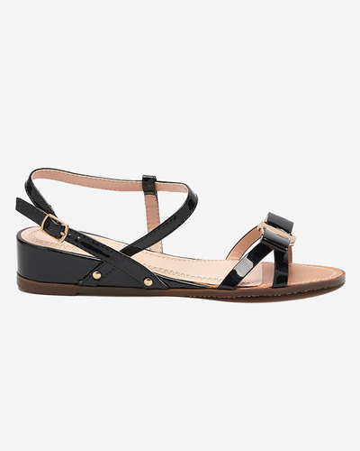 Schwarze Dubrov-Sandalen für Damen - Schuhe
