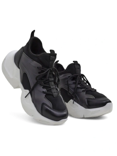 Royalfashion Damen sportliche Sneakers auf einer dickeren Sohle Vivers