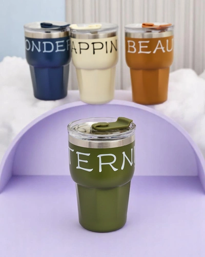 Royalfashion Thermobecher mit Strohhalm Schön