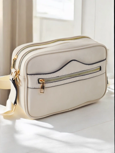 Royalfashion Kleine Damenhandtasche aus mattem Eco-Leder