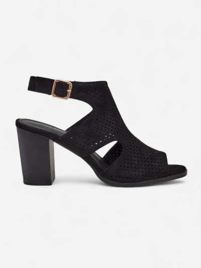 Royalfashion жіночі босоніжки на масивному каблуці з вирізами Abetle