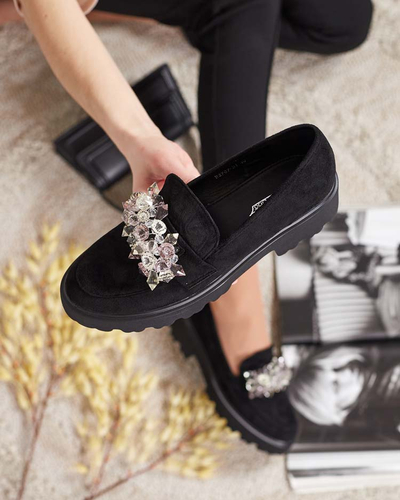 Royalfashion Damen Mokassins mit Ornament Leyla