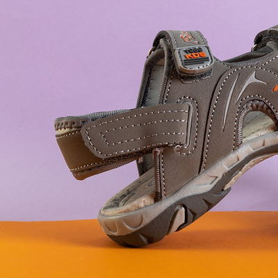 Graue Tores-Klettsandalen für Jungen - Schuhe