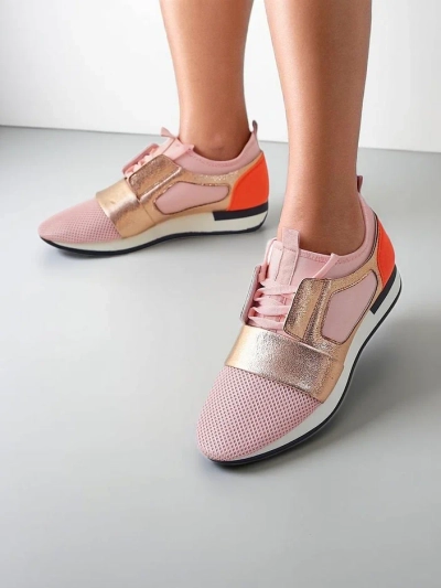 Royalfashion Damenstoffsport sneakers Gentlesi