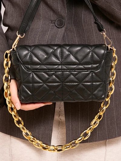 Royalfashion Damen gesteppte Handtasche in kleiner Größe