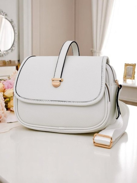 Royalfashion Kleine Damenhandtasche aus Ökoleder Cora