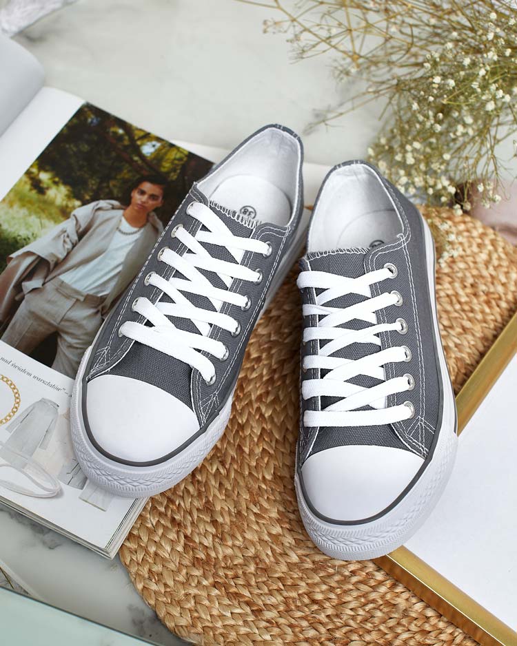 Royalfashion Damen Klassische Schnürsneaker Ogisea