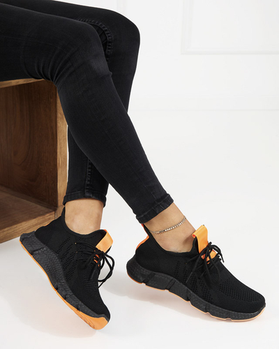 Sportschuhe für Damen von Bommgi in Schwarz und Orange - Schuhe