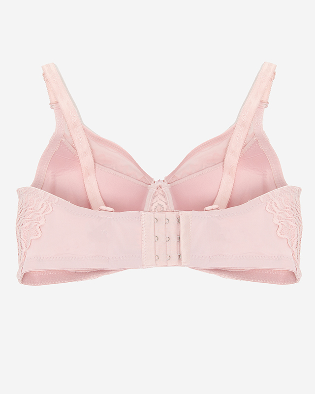 Pinker Damen-BH mit Spitze - Unterwäsche