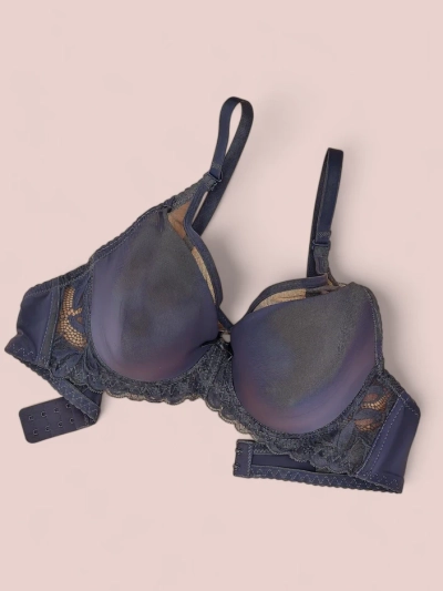 Royalfashion Damen gepolsterter BH mit Mesh