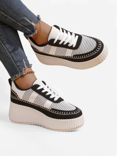 Royalfashion Damen Plattform-Sneaker Siserra