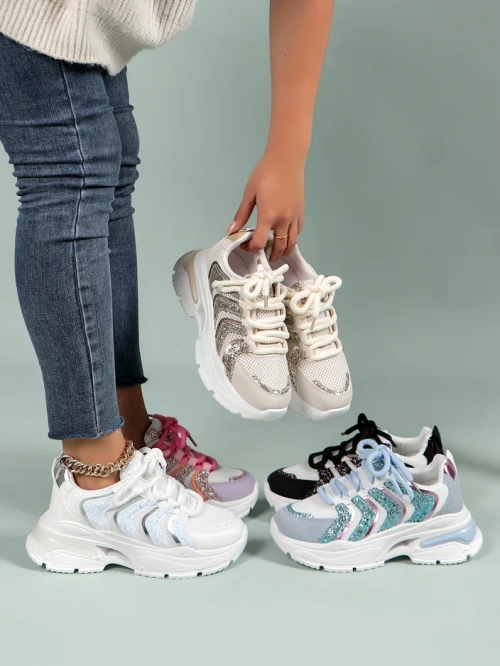 Royalfashion Жіночі спортивні кросівки на платформі Angello