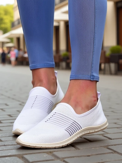 Royalfashion Damen Slipper Sport Schuhe Ollabes
