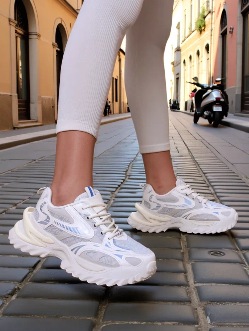 Royalfashion жіночі лакировані кросівки Leysi