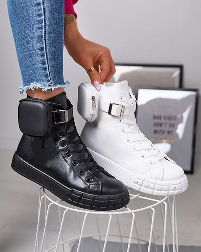Schwarze Damen-Sportschuhe mit Etui Efiffe- Footwear