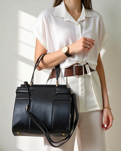 Royalfashion Elegante Damen große Handtasche