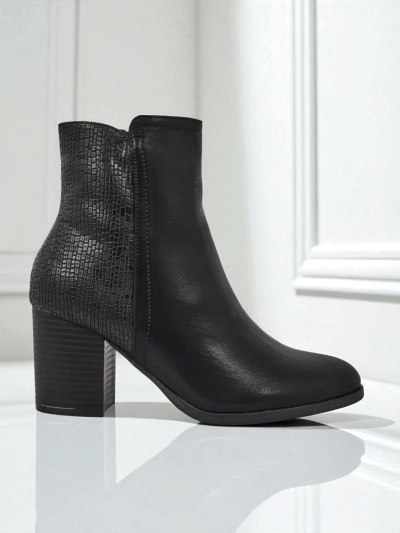 Royalfashion Damen-Stiefeletten auf einem Pfosten Abinom
