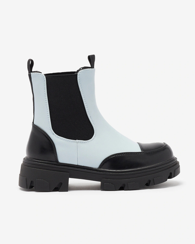 Royalfashion Blaue Userrus Damenstiefel