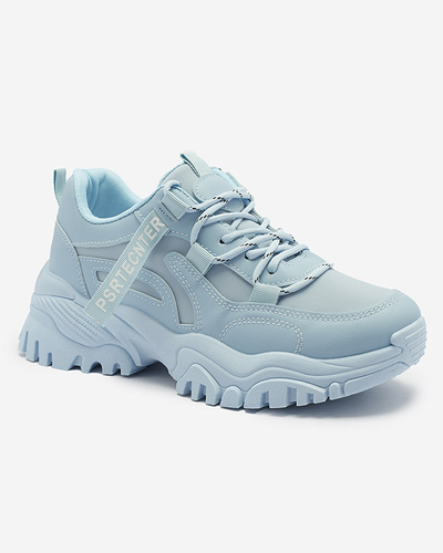 Blaue Damen-Sneaker-Sportschuhe Evilpo- Footwear