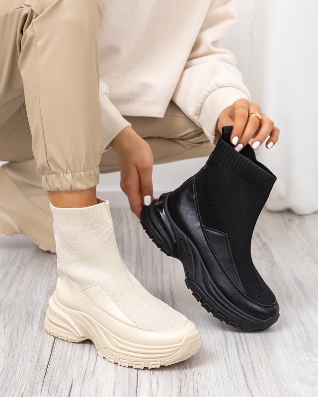 Beige Sport-Sneaker für Damen Berida - Footwear