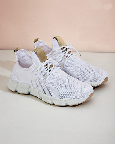 Weiß-beiger Sportschuh für Damen Baym - Footwear