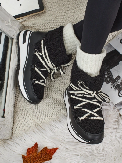 Damen Schneestiefel a'la mit Fell Verruna