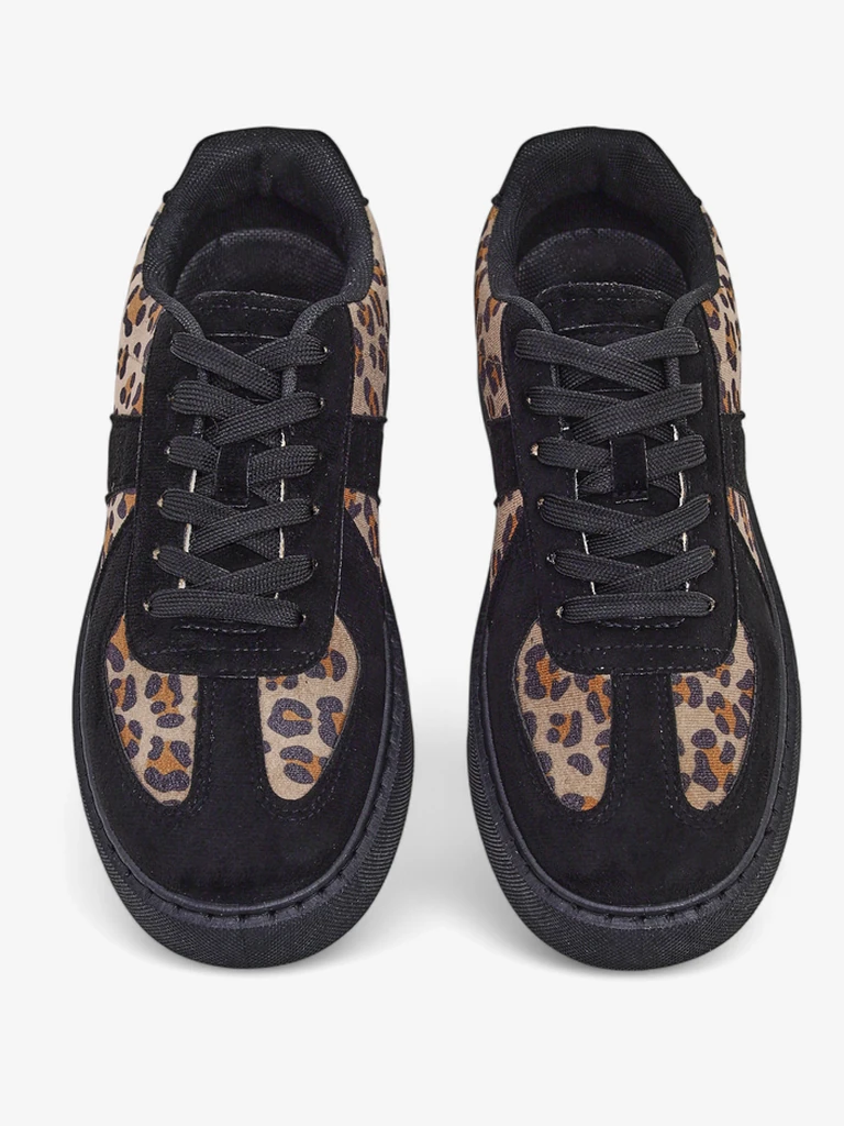 Royalfashion Damen Sport-Sneaker mit Leopardenmuster Big Cat