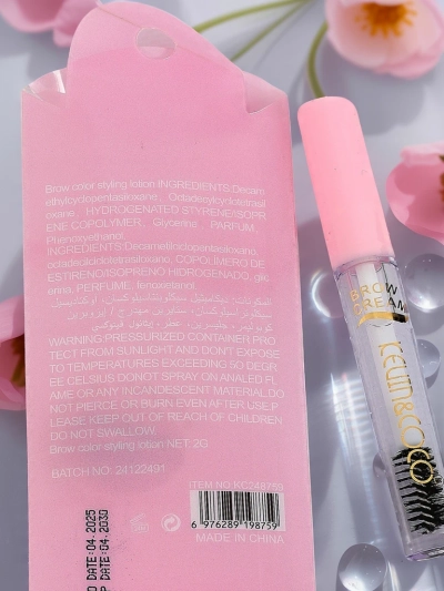 Transparentes Augenbrauenstyling-Gel