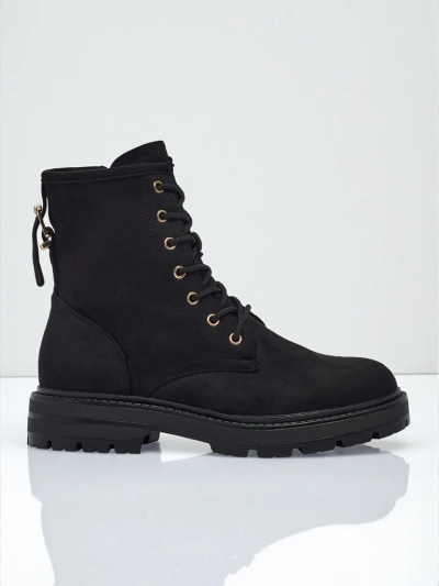 Damen Trapper Stiefeletten Thalira