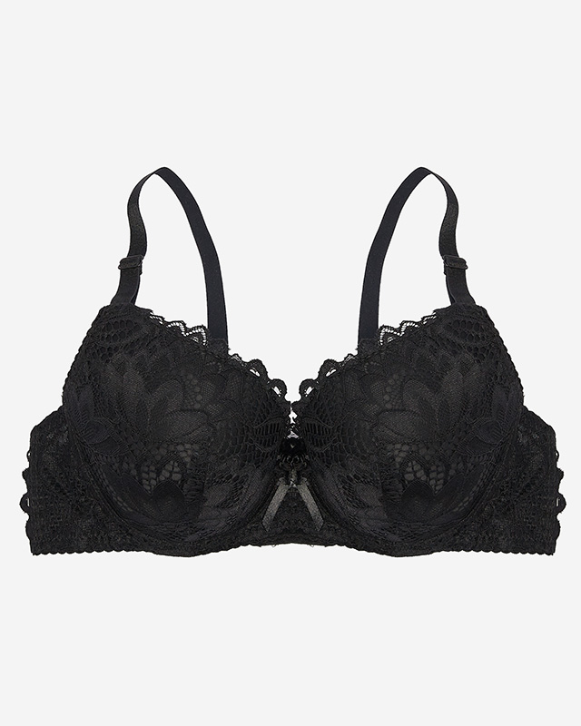 Gepolsterter Damen-BH in Schwarz- Lingerie