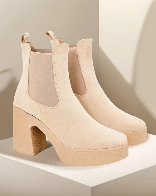 Жіночі чоботи на високому каблуці Royalfashion Bezollo