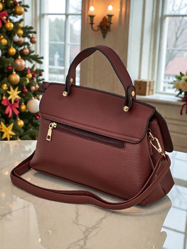 Kleine Damenhandtasche aus Öko-Leder Vinem