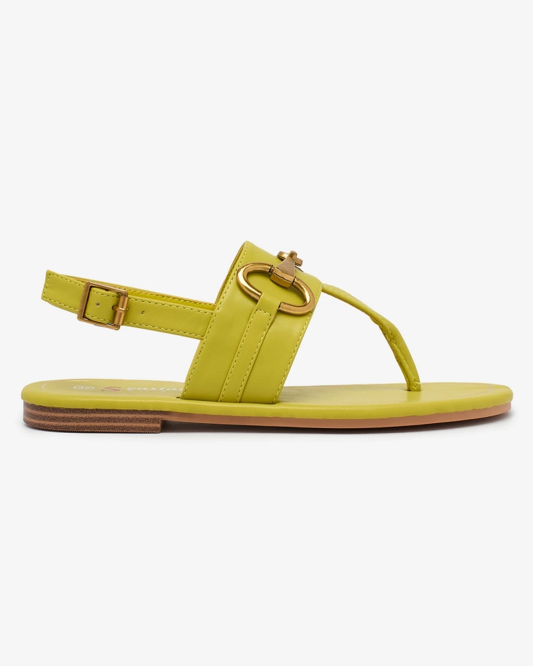 Royalfashion Damen Flip-Flop-Sandalen in grün Imonel