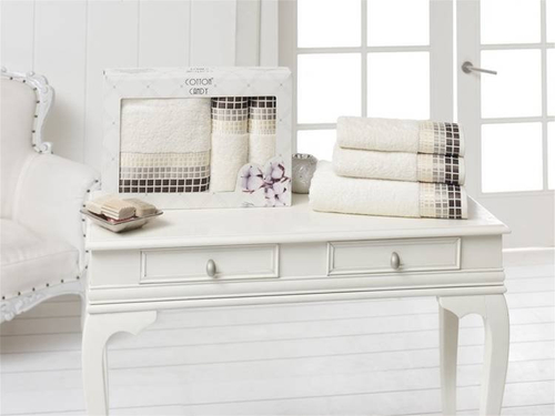 Білі рушники 3 шт. - Рушники