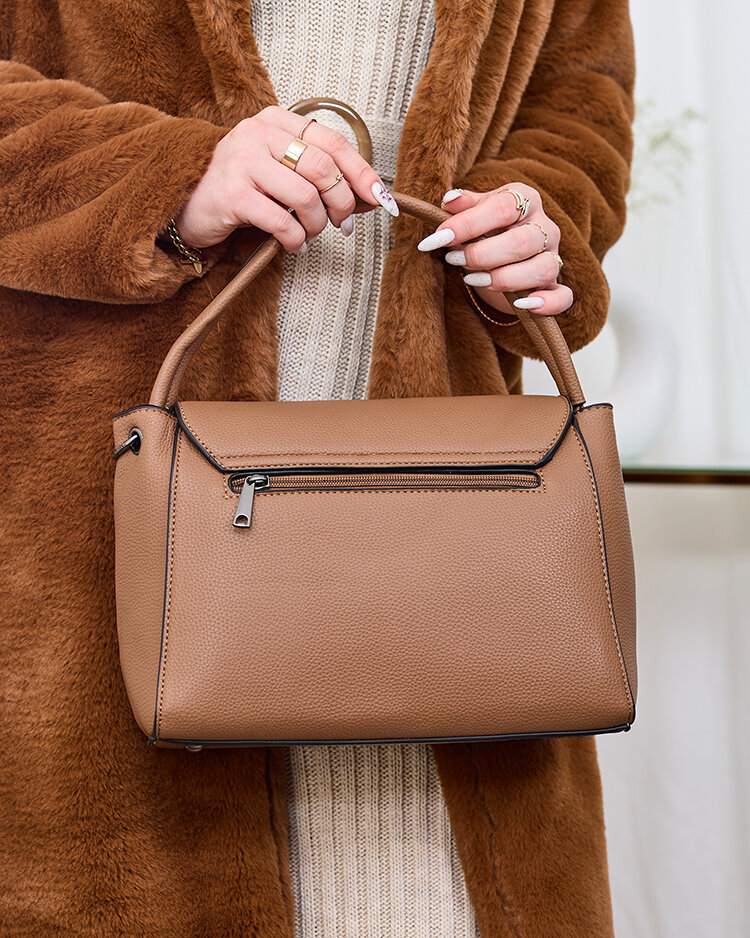 Royalfashion Braune Damenhandtasche