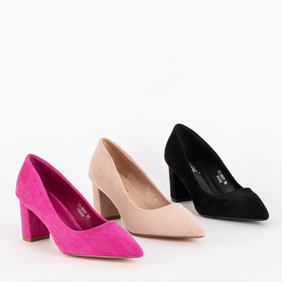 Fuchsia Pumps auf der Post Valrica - Footwear
