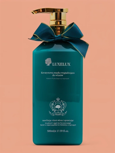Luxelux Keratin-Glättungs-Haarmaske 500 ml