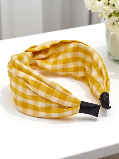 Royalfashion Claras kariertes Haarband