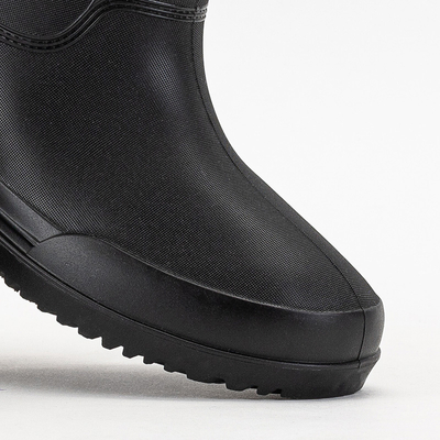 Mattschwarzer Damen-Regenstiefel Aqapi - Footwear