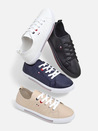 Royalfashion Damen Sneaker aus Eco-Leder Keopsa