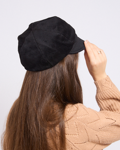 Royalfashion Damen-Baskenmütze mit Schleife
