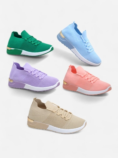 Royalfashion Damen Stoff Sportschuhe Riner