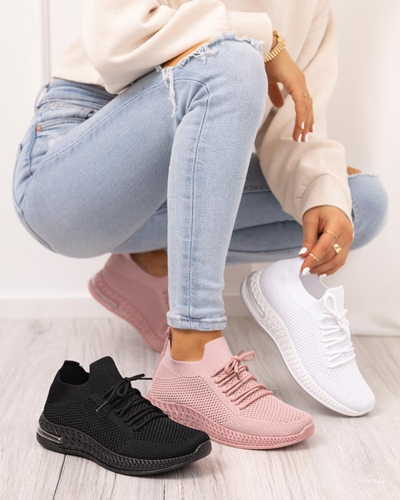 Polermo schwarze Damen Sportschuhe - Schuhe